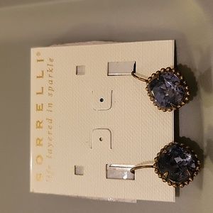 Sorrelli purple earrings